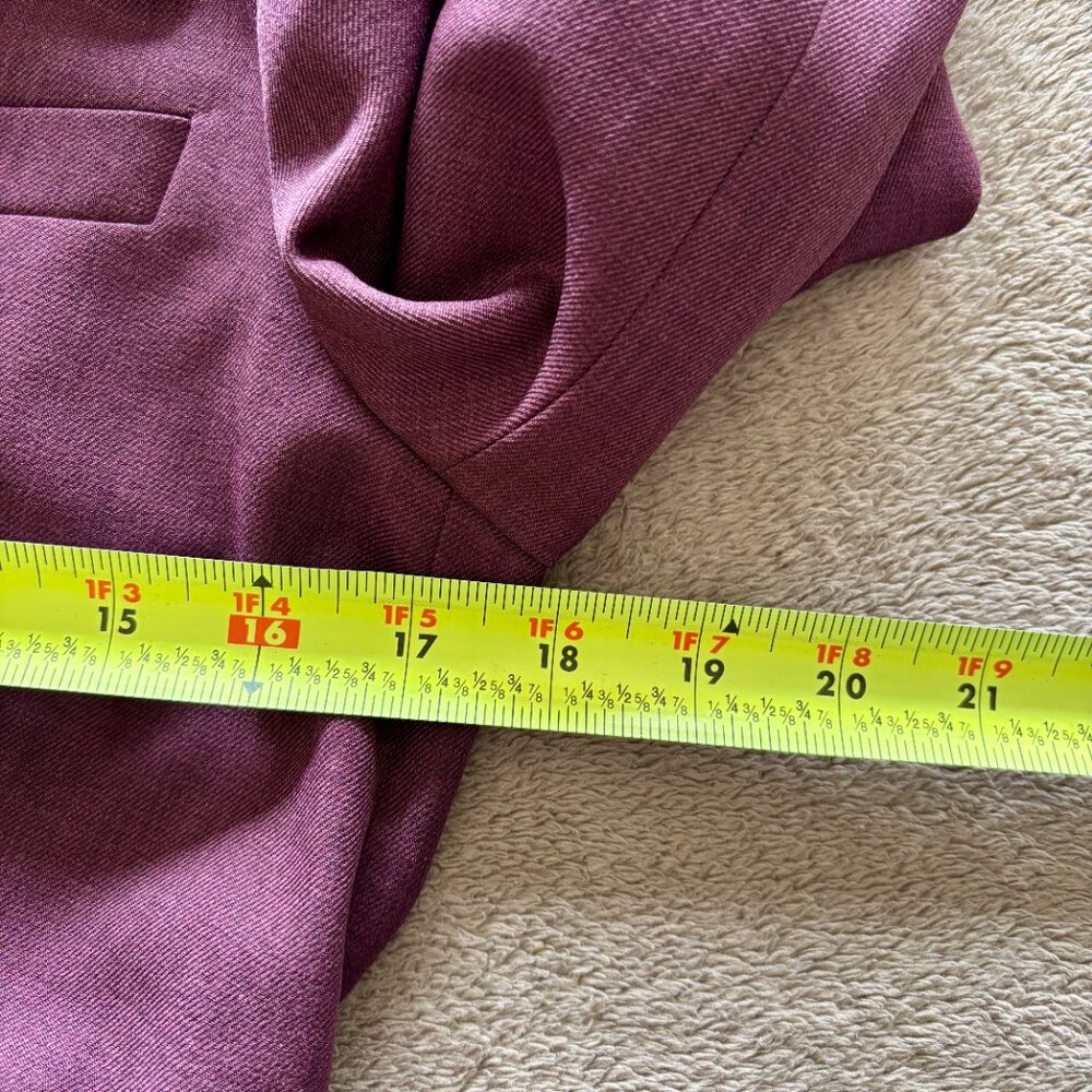 ASOS DESIGN Women’s Purple Plum Blazer – Size 6 - Picture 10 of 13